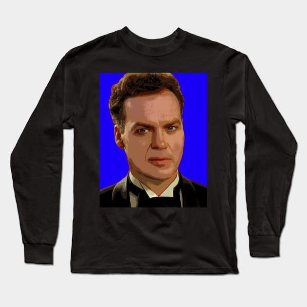 michael keaton Long Sleeve T-Shirt by oryan80